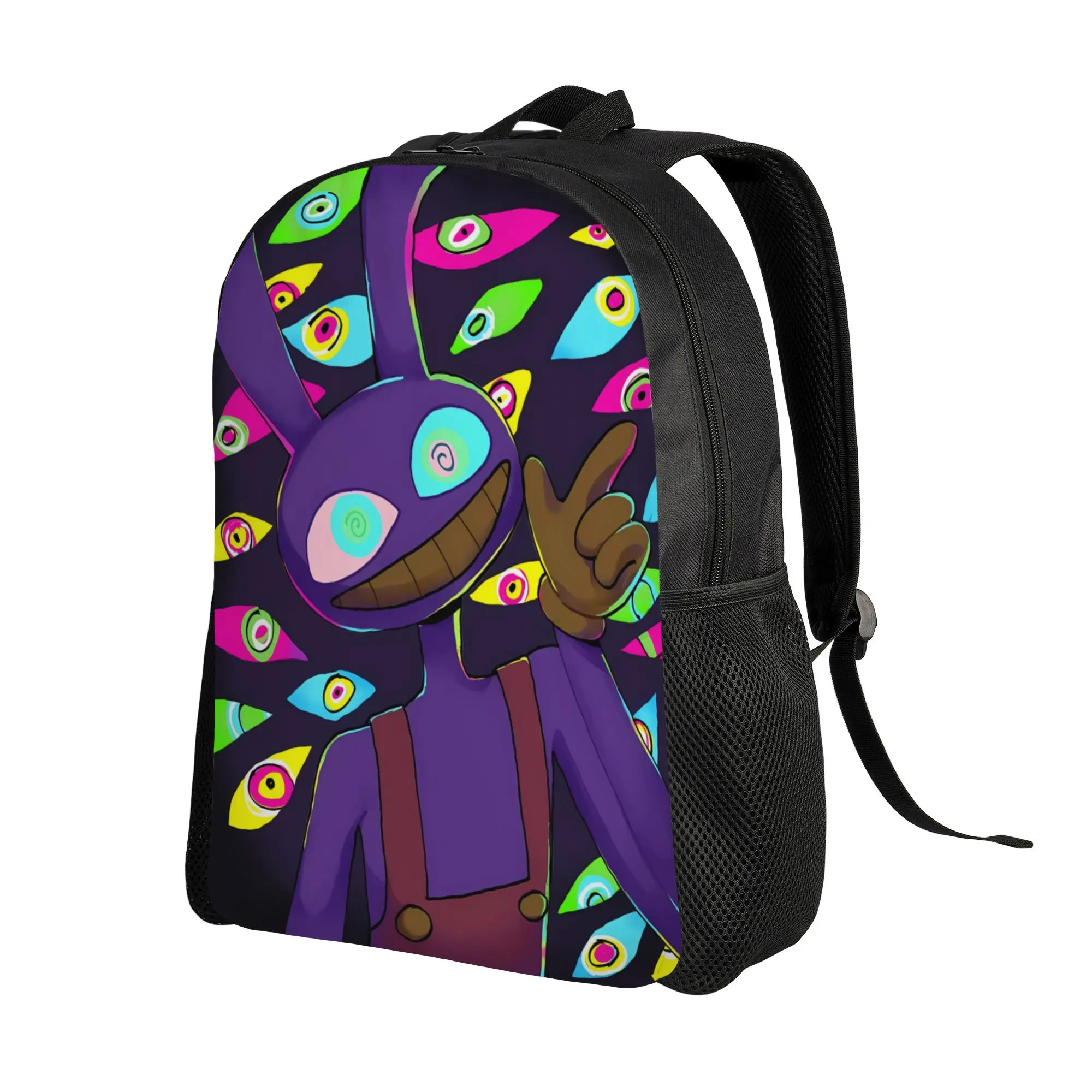 Jax Cartoon Digitals Circus Thermal Backpack Women  Breathable Backpacks Polyester Cool High School Bags Sport Colorful Rucksack