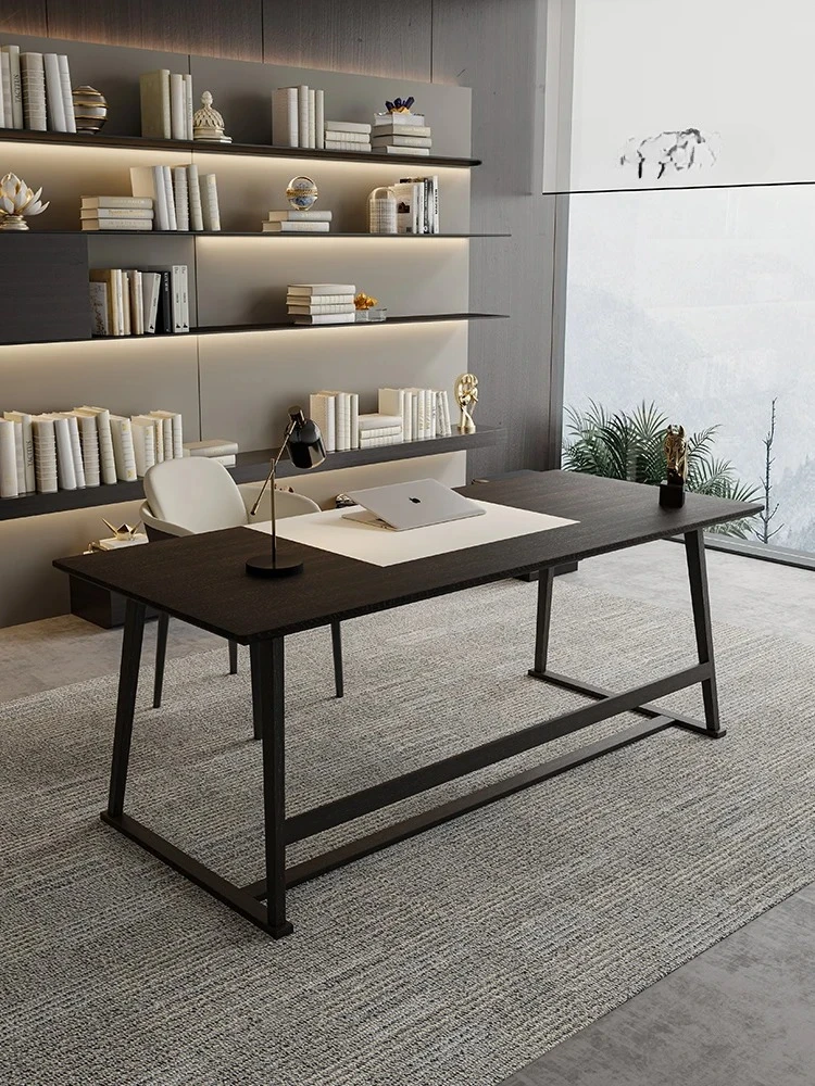 

Бытовой минималистичный прямоугольный стол из цельного дерева в скандинавском стиле