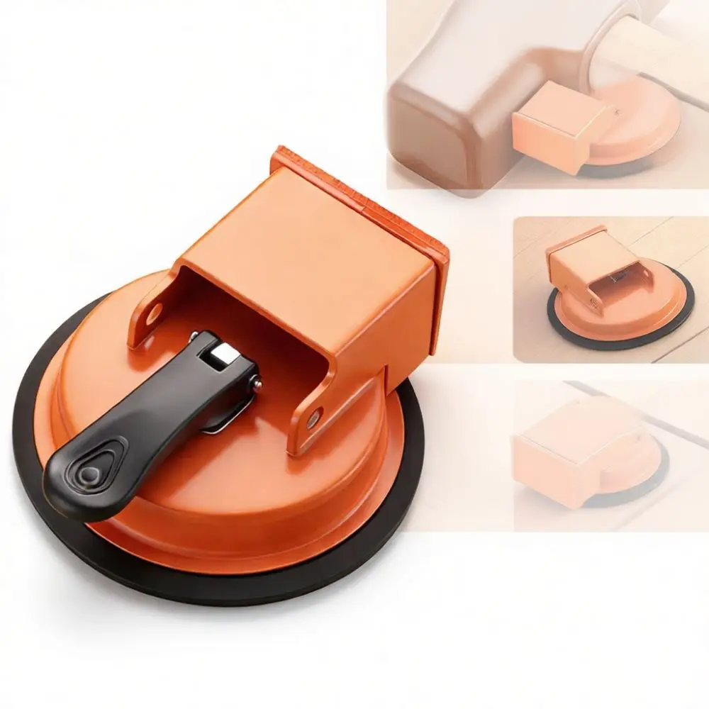 Professional Vacuum Suction Cup Lifter Floor Gap Repair Tool Aluminum Handle Tile Wood Board Precision Installer