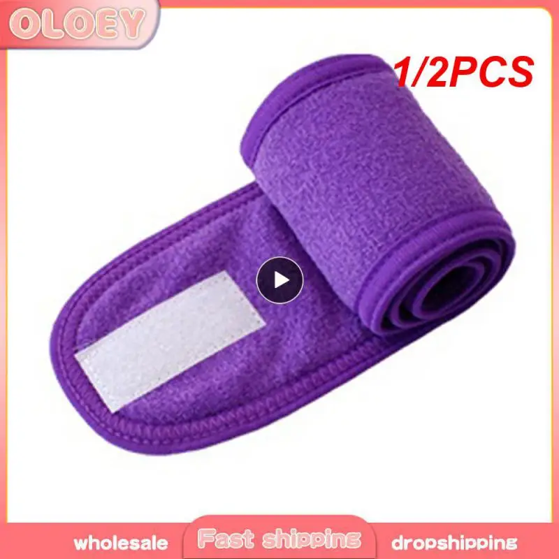 1/2PCS Wash Your Face Wear-resistant Portable Miss Adjustable Practical Health & Beauty Headgear Simple Headband