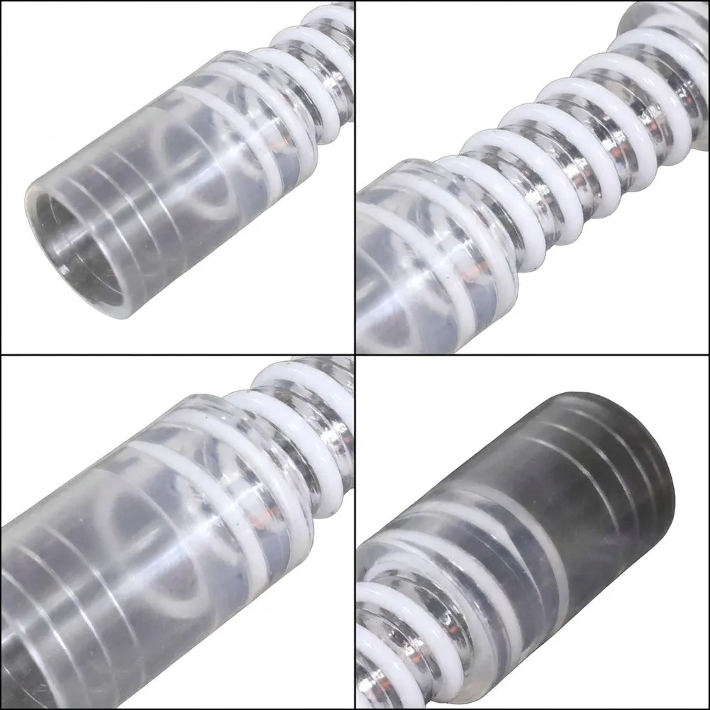 Transparent Flexible AC Drain Hose Connector 25mm Inner Diameter 153mm Length For Air Conditioner Condensate Pipe Fitting Tool