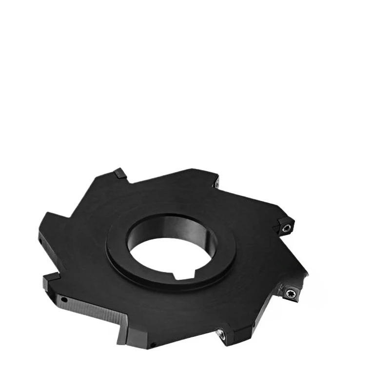 For Numerical Control Milling Cutter SMP80-200 Saw Blade Indexable Sleeve Open T-slot Milling Insert