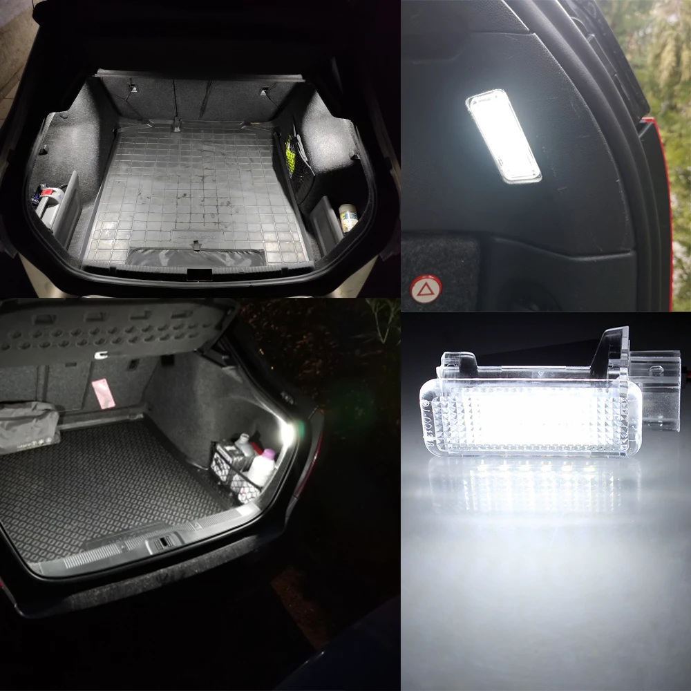 Lampka bagażnika 12V do Skoda Kodiaq Octavia Mk2 MK3 2 3 Fabia MK1 do wnętrza samochodu lampa akcesoria samochodowe LED — zdjęcie 4