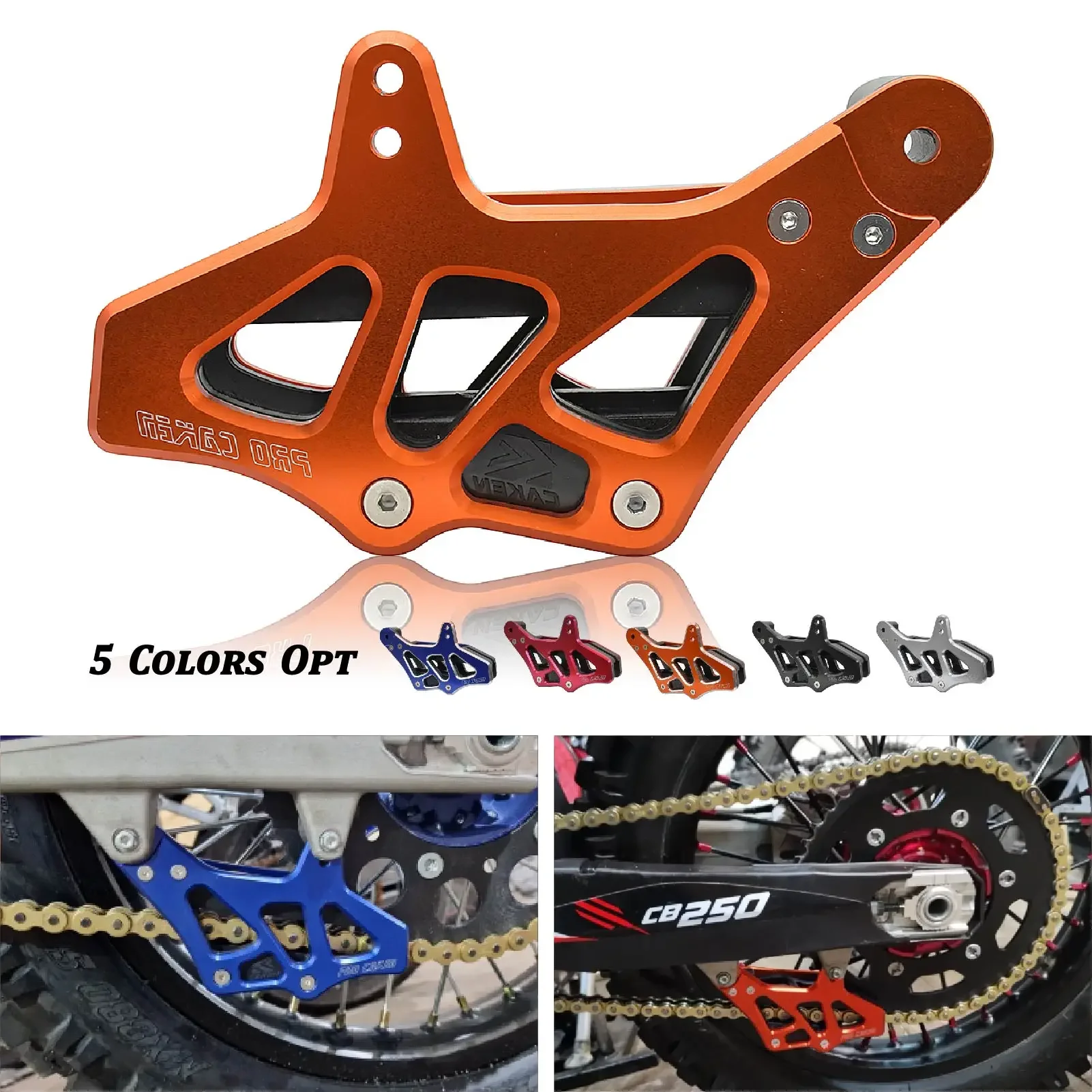 CNC Aluminum Chain Guide Guard For KTM SX SXF EXC EXCF XC XCW XCF SMC For Husqvarna FC TC FE TE FS FX TX 85 125-501 2014-2022