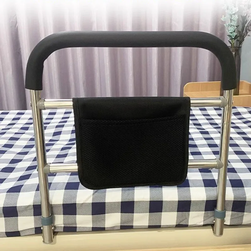 Anziani incinte Senior Bed Rails comodino bracciolo senza perforazione Get-up Assistant muslimpieghevole Booster Bed Rail