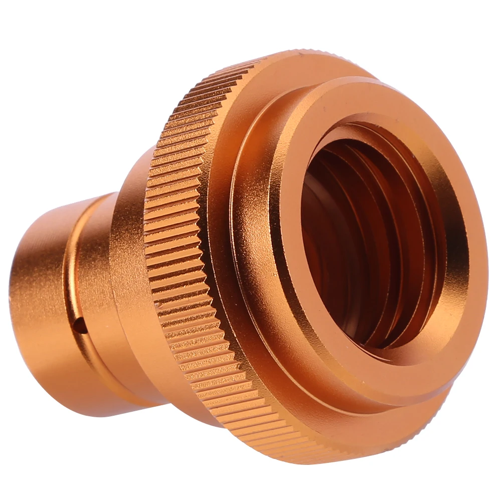 Adaptador de desconexión rápida de CO2 para burbujeador de agua DUO Terra, Accesorios para Cilindro de CO2, rosca macho de TR21-4