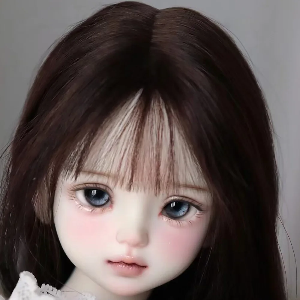 

1/4 BJD Doll Head Girl Resin Material Doll Head DIY Doll Accessories Doll Head No Makeup Practice Doll Toys Gifts