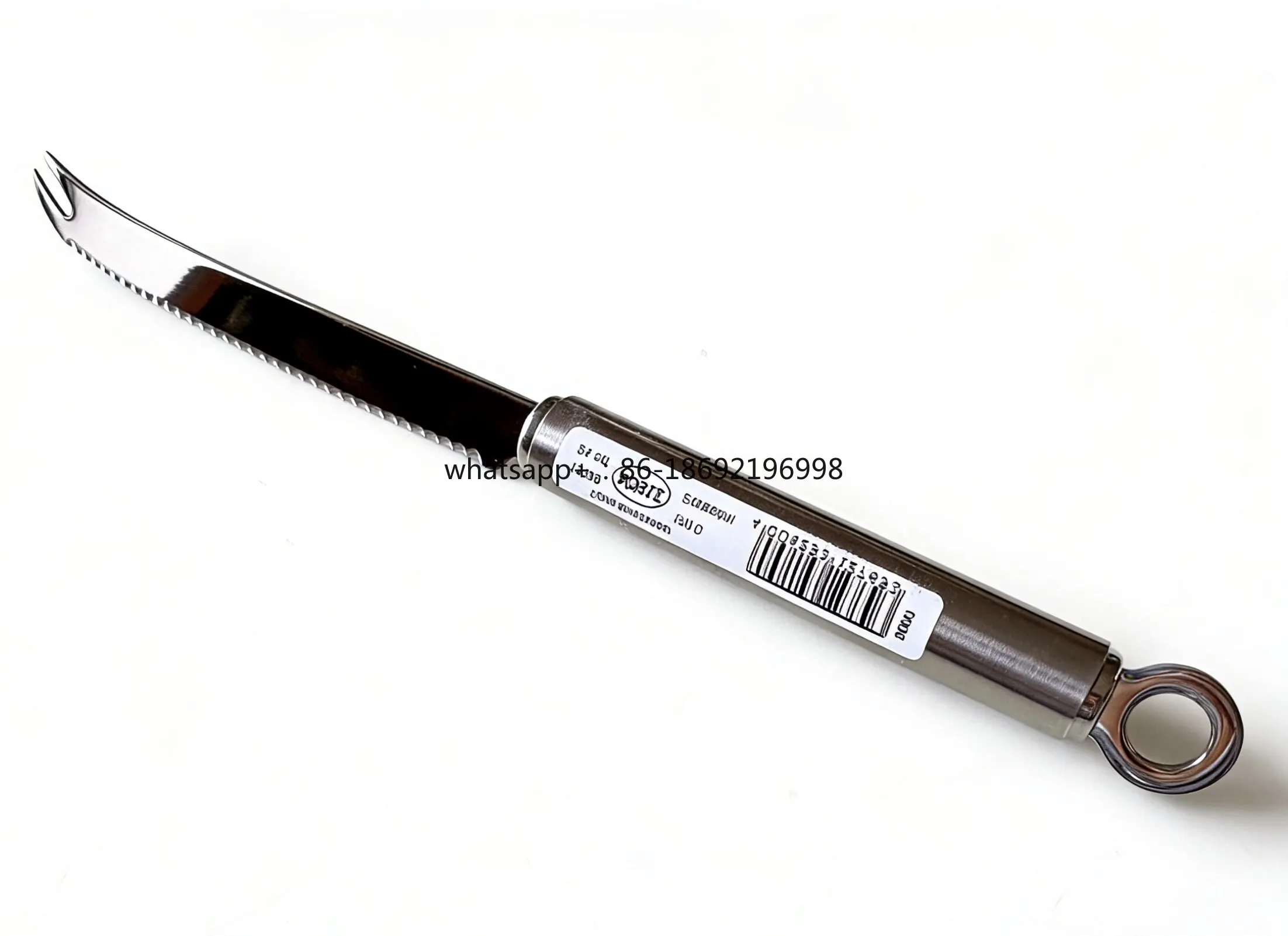 18/10 Stainless Steel Tomato Cutter Serrated Bread Knife Cheese Knife Fork