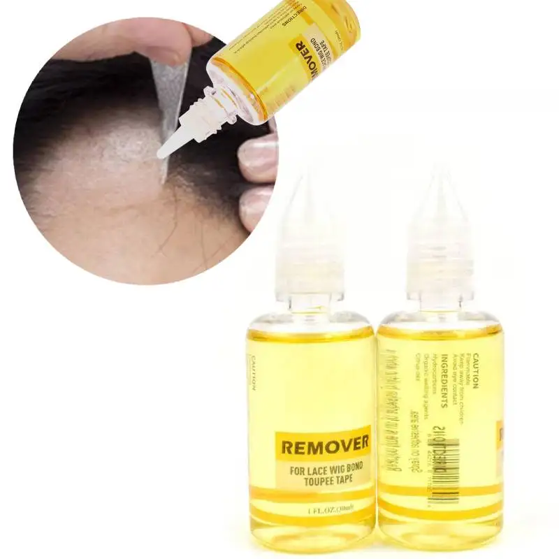 Rozpuszczalnik kleju do peruk 30ml - usage example