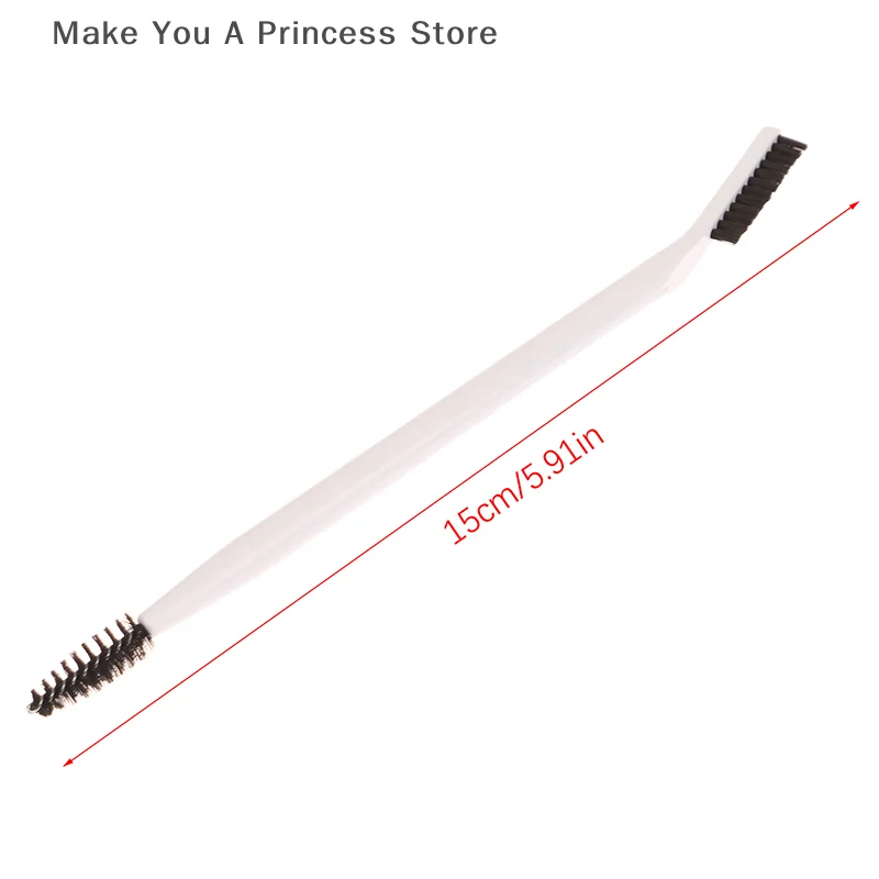 Brosse à sourcils à Double tête, peigne à cils, façonnant les cils, pour le toilettage des sourcils, outil de maquillage réutilisable