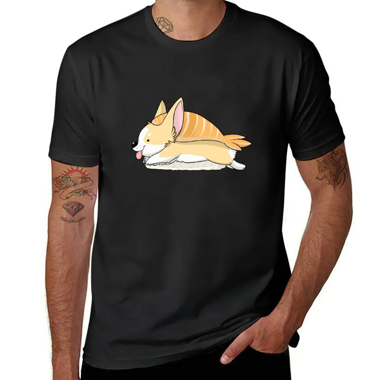 Sashimi Corgi T-Shirt custom shirt boys whites new gifts and t-shirts fashion shirts men tshirt