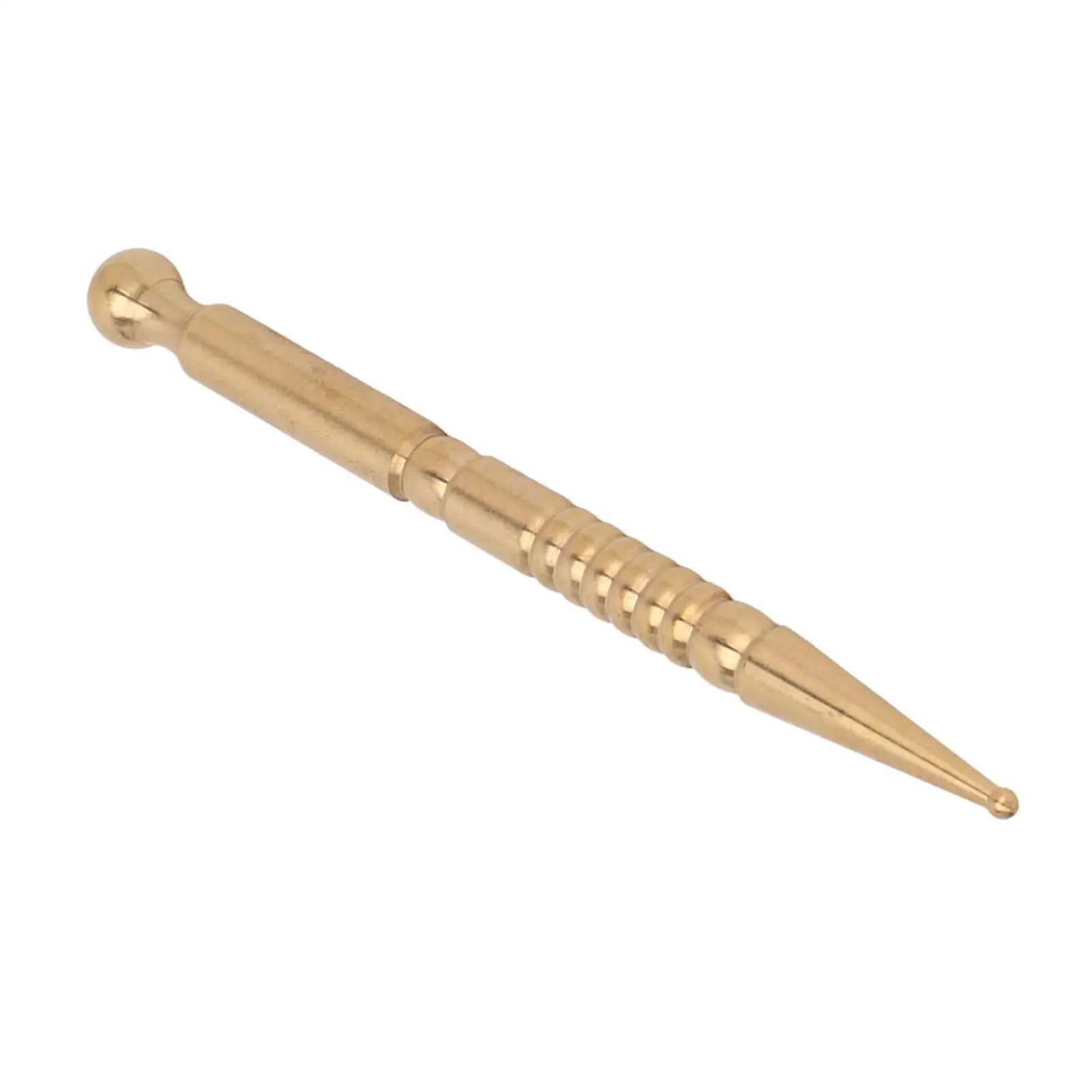 قلم تدليك العلاج بالابر النحاسي المحمول، أداة مريحة للوجه للاستخدام المنزلي للرجال والنساء