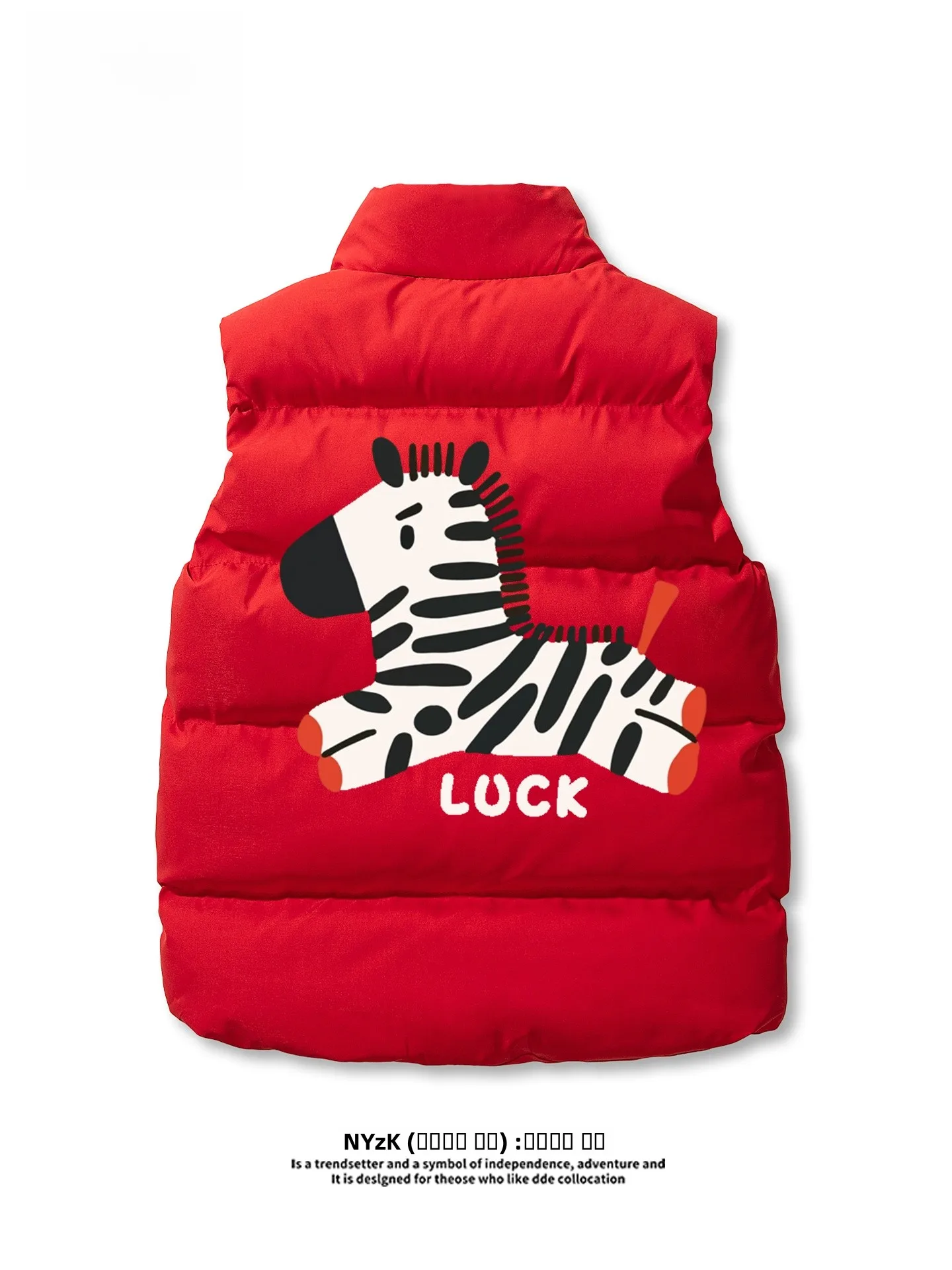 

Мужской утепленный спортивный жилет Nyzk Red Year из хлопка, больших размеров, для активного отдыха, модный, новинка 2026 года, трендовый