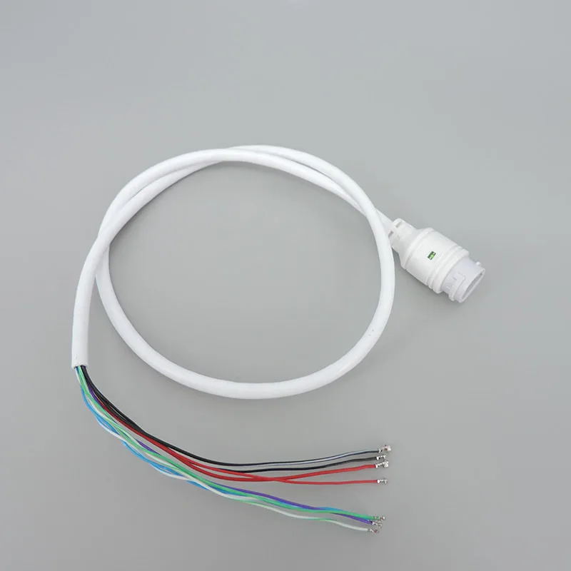 Cable de red RJ45 de 15V y 9 pines, Conector de cable de alimentación hembra DC, puerto de red POE, para monitoreo de cámara IP, w1