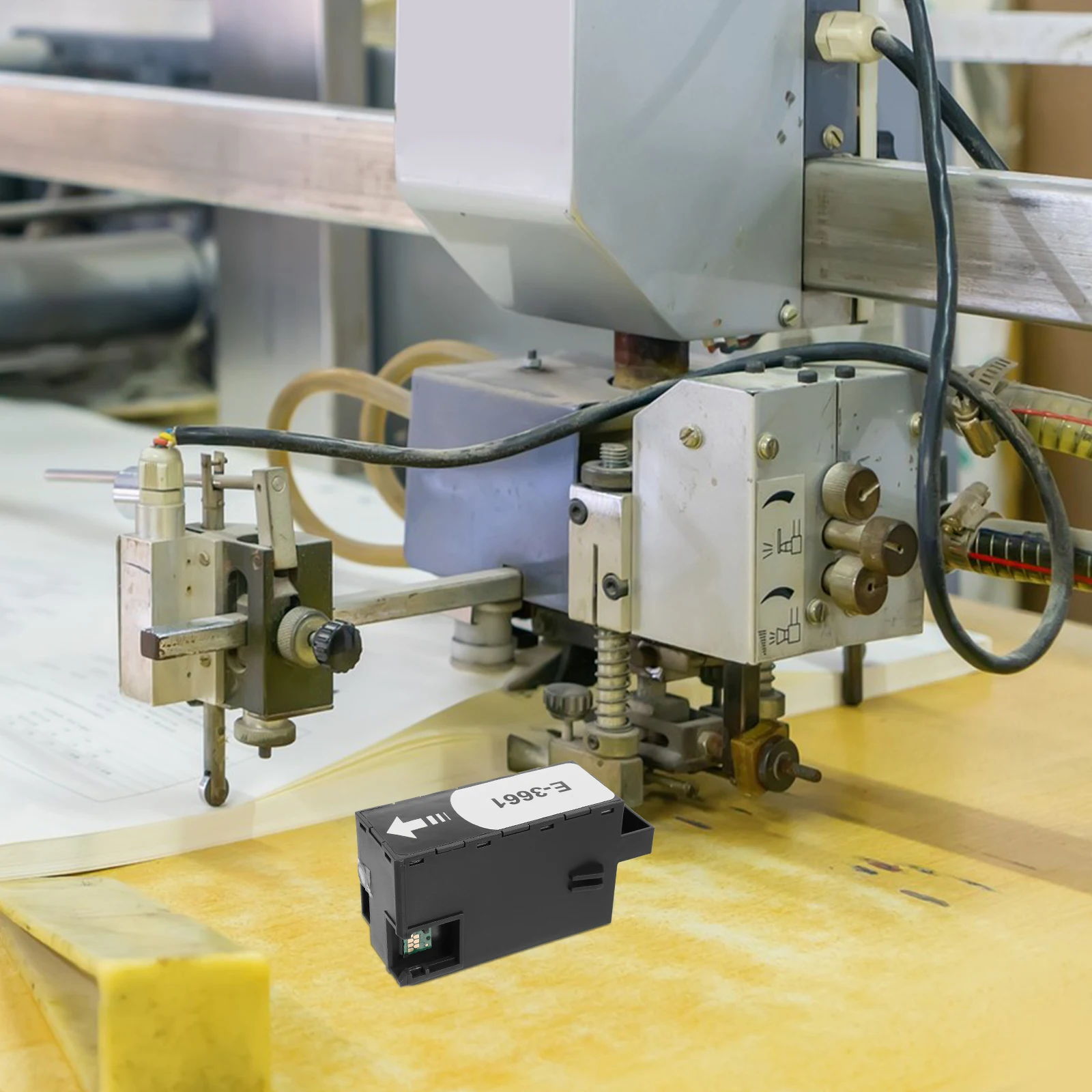 

Waste Ink Bin Maintenance Box Pad Replacement Large Capacity Printer Collection Tank for XP6000 XP6001 XP15010 XP15080 Printing