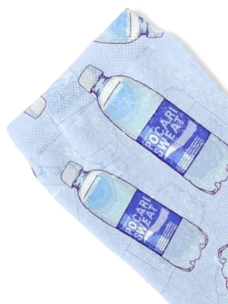 Pocari Sweat Bottle Socks professional running sheer designer brand colored Men's Socks Women's