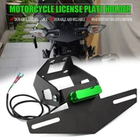 Ajuste para NINJA Z 500 400 NINJA250 NINJA400 NINJA500 Z250 Z400 Z500 soporte para matrícula guardabarros eliminador soporte limpio trasero