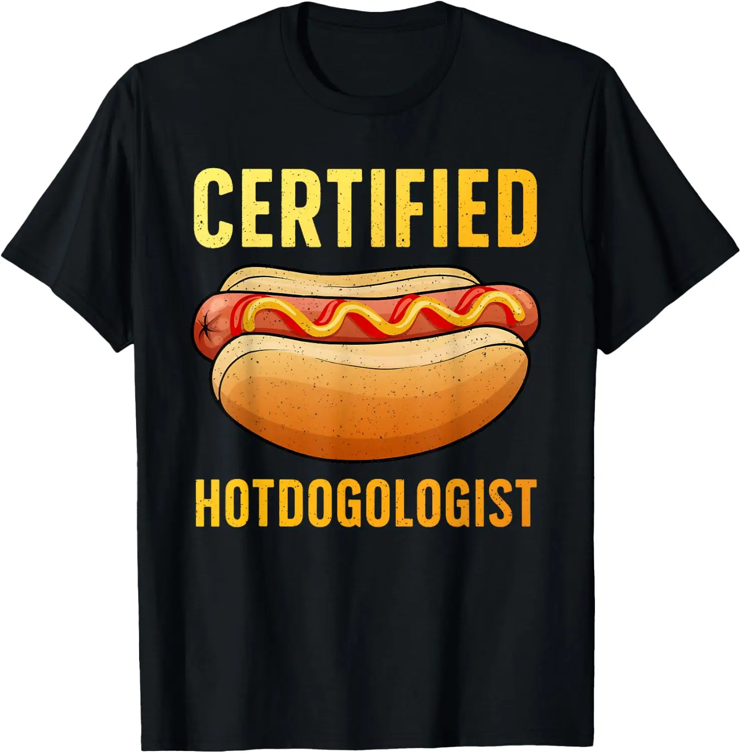 Cool Outfit For Men Women Adult Hotdog Hot Dog Lover T-Shirt Fun 100% Cotton Short-Sleeve Shirt – A Gift For Halloween Or