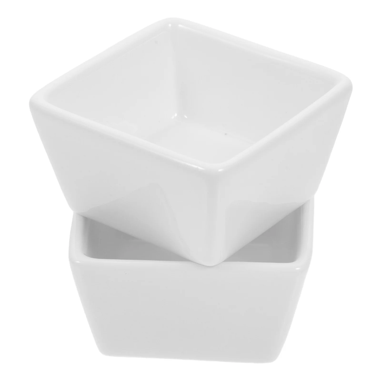 

2Pcs Ceramic Candy Bowl Fine Workmanship Practical for Families Hotels Restaurants Small Candy Boxes Ceramic Food H Older