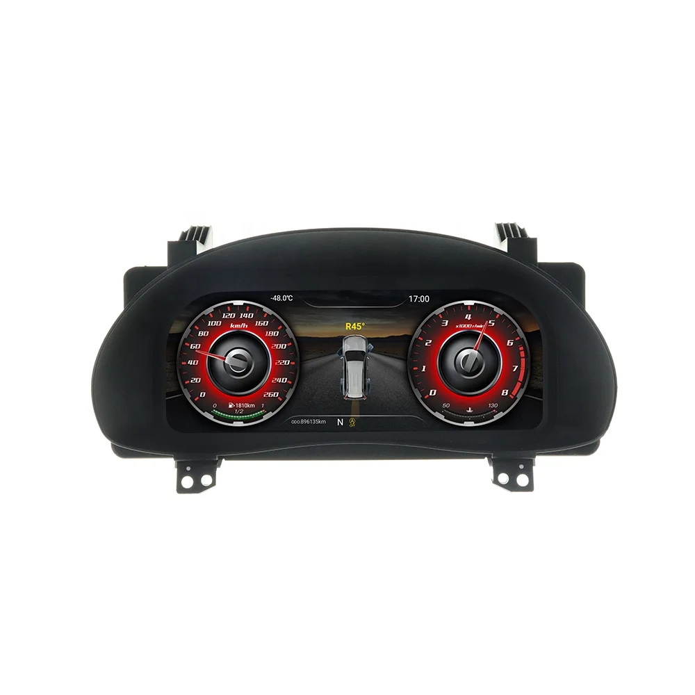

12.3" LCD Car Instrument Dashboard Display Head Unit For Toyota Corolla 2015 2016 2017 Dashboard Intelligent Multimedia System