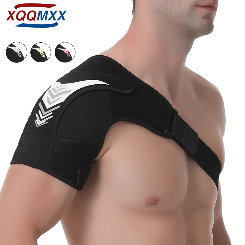 

Recovery Shoulder Brace and Arm Sling for Men Women, Shoulder Compression for Injury Relief and Adjustable Comfort, Right/Left