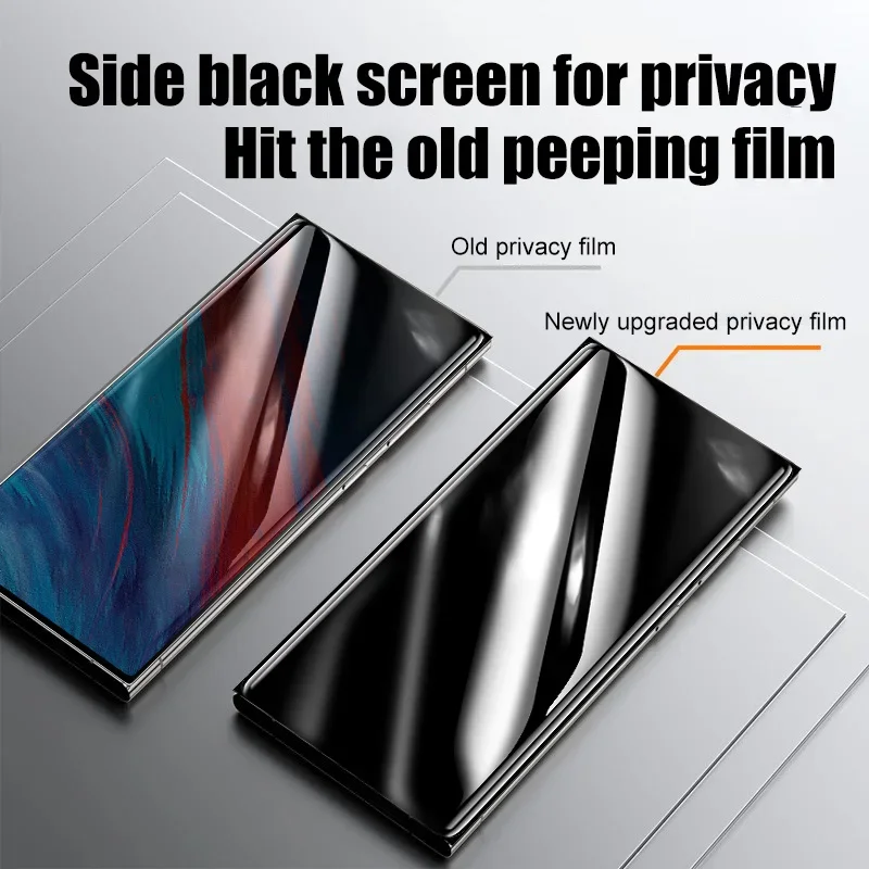 5pcs full cover Privacy Glass smartphone Screen Protector Film For Samsung S24 S23 S22 Tempered Glass S21 S20 Ultra Note 20