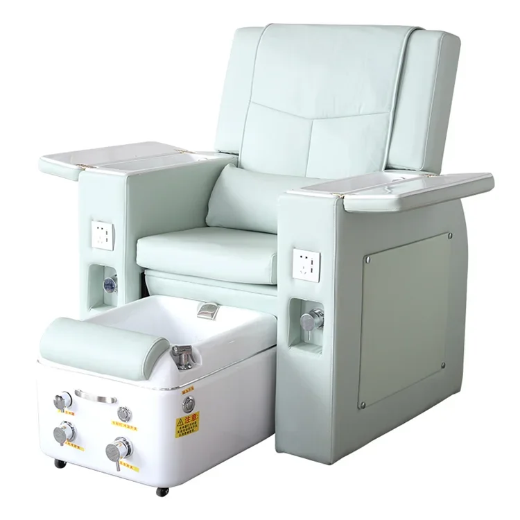 Kisen Cheap Modern New Style Multifunction Pipeless Nail Salon Furniture Massage Pedicure Chair