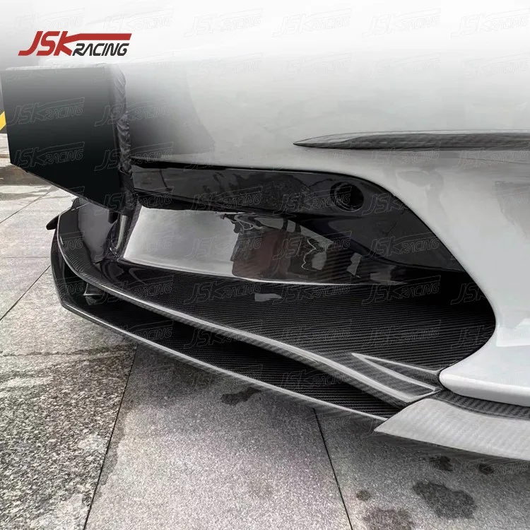 

Pro Style Dry Carbon Fiber Front Middle Lip Front Lip Front Bumper Lip for 2019-2022 Mclaren GT