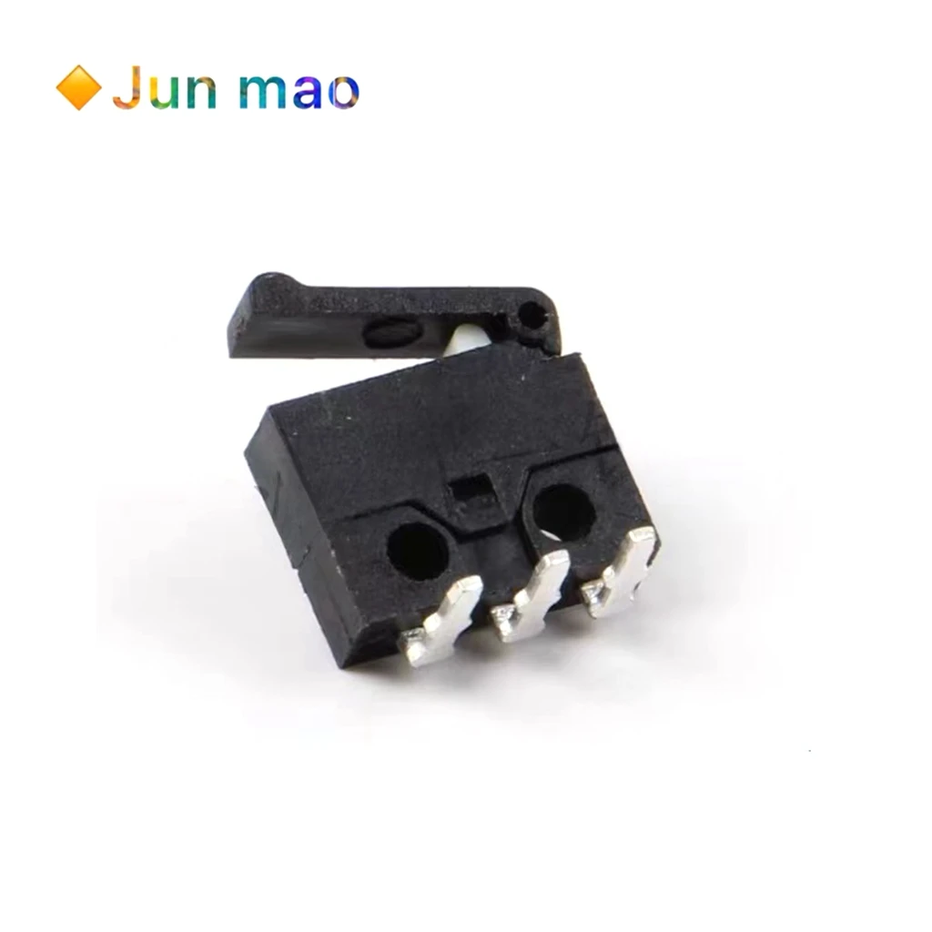 5PCS KFC-W-13W-1 Micro motion Limit Game Switch Detection Button Three legged Bent Foot with Handle Imported Front and Back