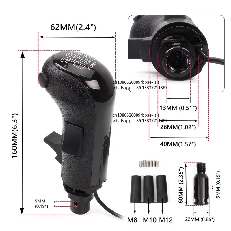 PC USB High Low Gear Truck Game Shifter Knob G923 G29 G27 G25 TH8A USB Gearshift Knob ATS ETS2 view 4