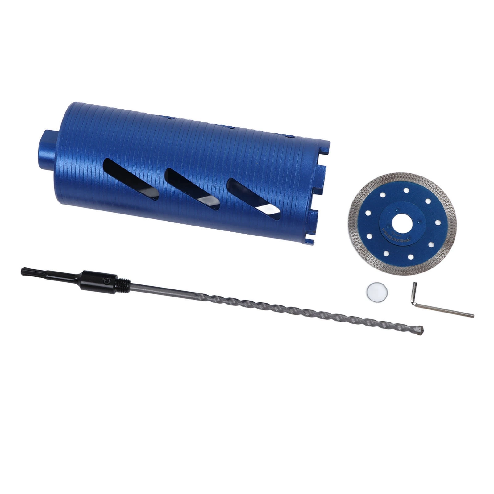 4.25in Diamond Bit Diamond Hole Opener with Positioning Bit 5/8‑11 Thread Core Drill Bit for Concrete Marble