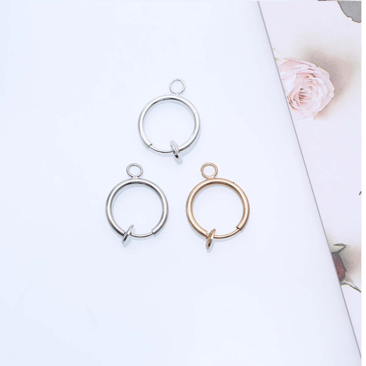 

30 PCS Ear Clip Buckle DIY Jewelry Clips Accessories Delicate Earrings Girl Making Supplies Miss