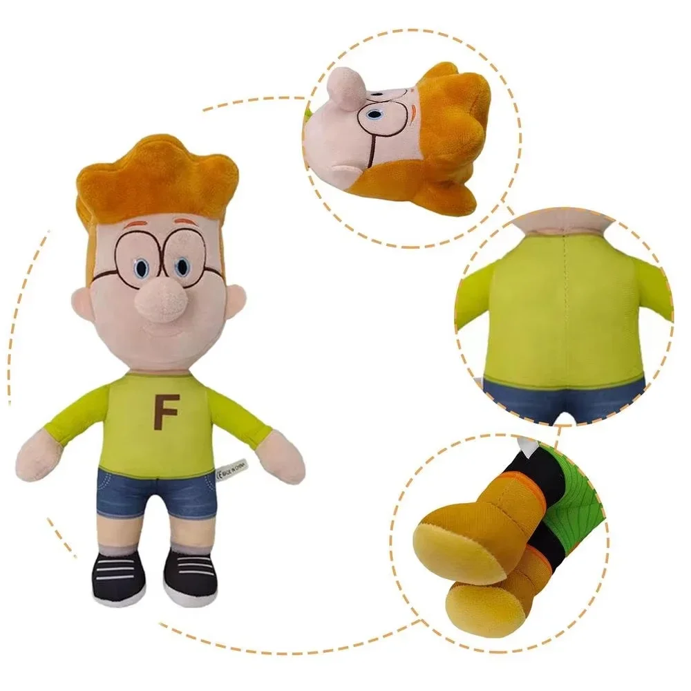 12.59inch Cartoon Big Nate Plush Toys Francis Teddy Dee Dee Boys Stuffed Doll Fan Children Collection Gift