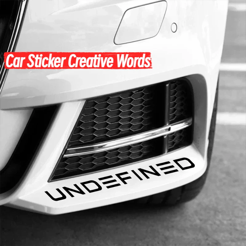 

Car Sticker Creative Words Vinyl Decal Waterproof Universal DIY Body Window Door Auto Exterior Decoration Accessories
