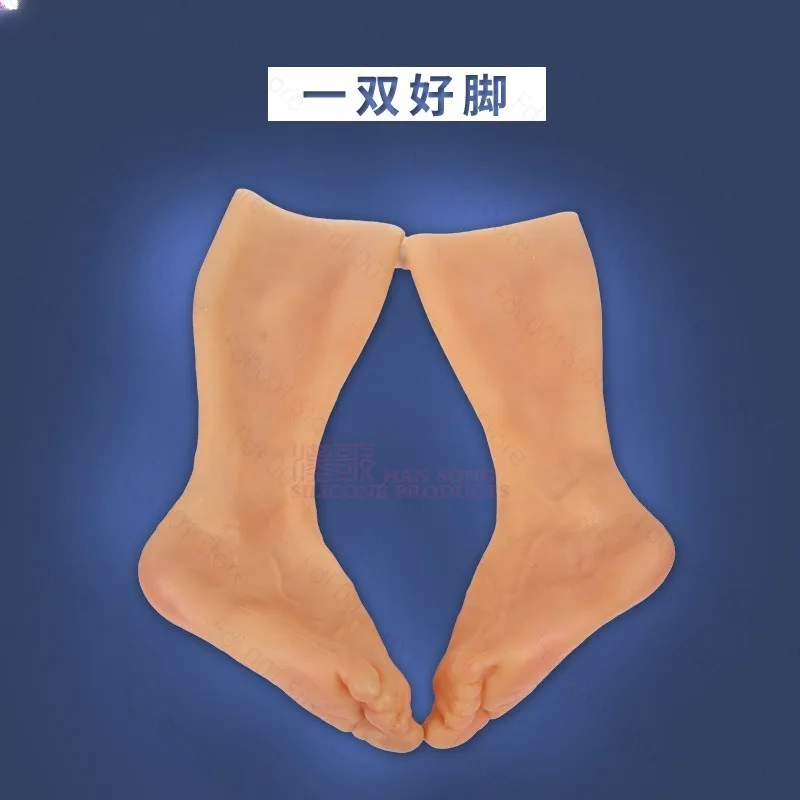 Silicone Prosthetic Foot Cover for Scar Camouflage Simulation Toe