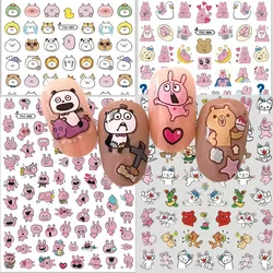 Newest Anime Feture Design 3D Self Adhesive Back Glue Decal Slider DIY Decoration Accessory For Nail Art Sticker TSC 061