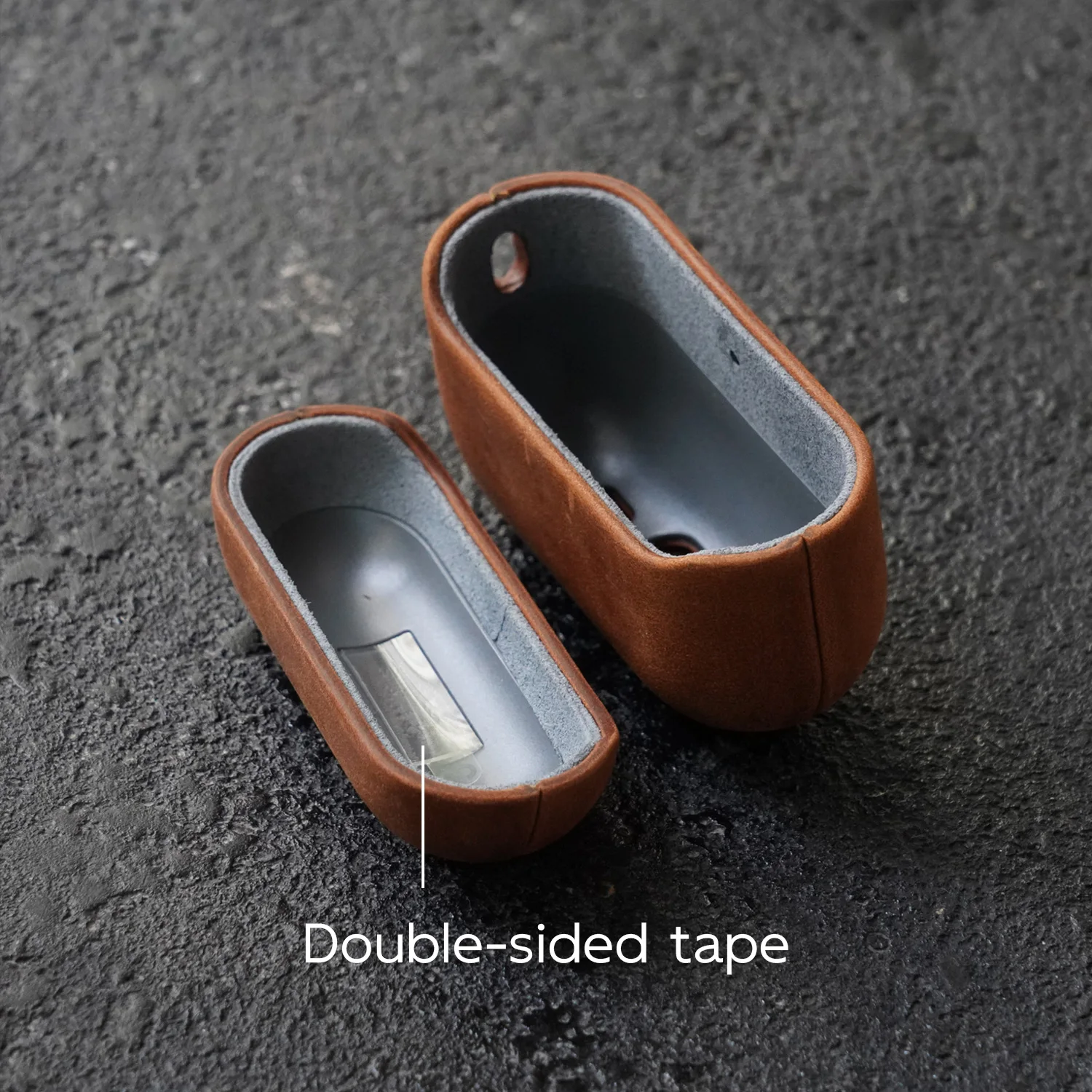 YMW Crazy Horse Genuine Leather Case for AirPods Pro 3 2 Luxury Cowhide Cases Wireless Bluetooth Headset Cover view 4