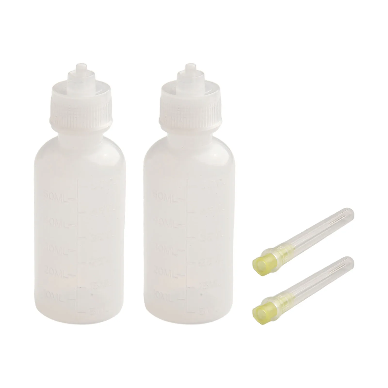 Bulk Perfume Needle Dispenser Bottle, 50mL Flux Bottle with Needle, Convenient for Industrial Use and Maintenance