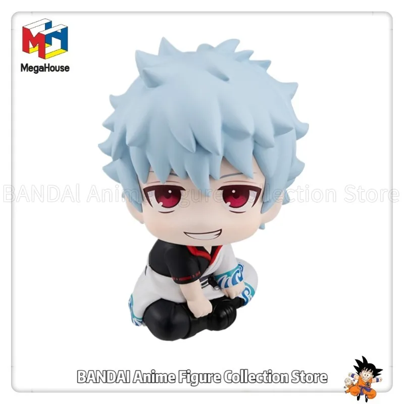 

Без бонуса на складе, оригинальный MegaHouse Look Up Gintama Sakata Gintoki Q Version, гуманоидные игрушки, коллекция украшений для подарков