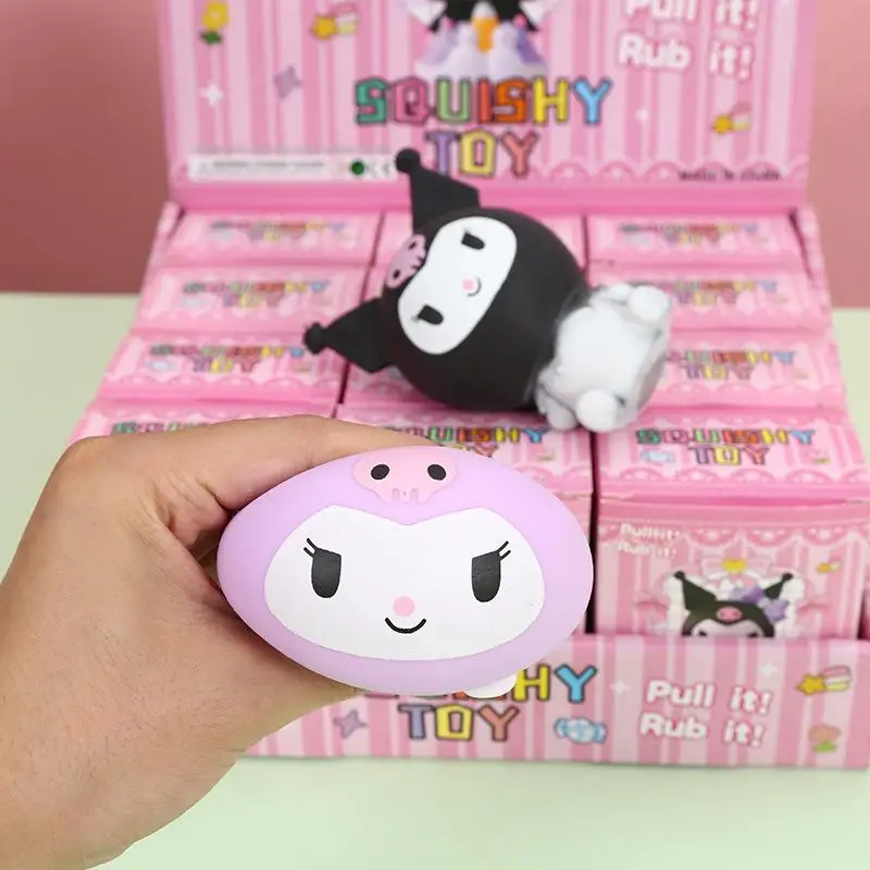 Fidget Toys Antistress Spotify Premium Toys Sanrio Cinnamoroll Kuromi Ction Toy Figures Stress Relief Pinch Adult Kids Ball Gift