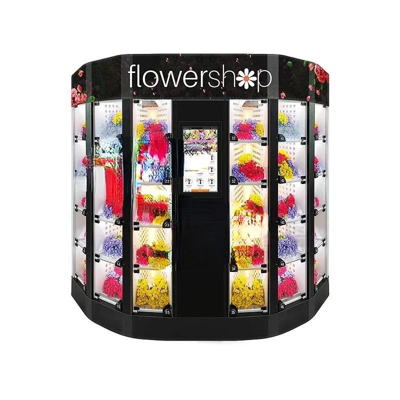 Hot salesRefrigeration Locker Vending Machine Flower Vending Machines Dry Flower Vending Machines