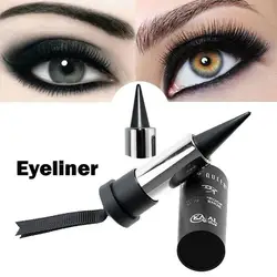 1PC Black Tube Lipstick-style Ribbon Eyeliner Black Lasting Waterproof Lasting Portable Eye Natural Liner Long Cream Pen Z6X9