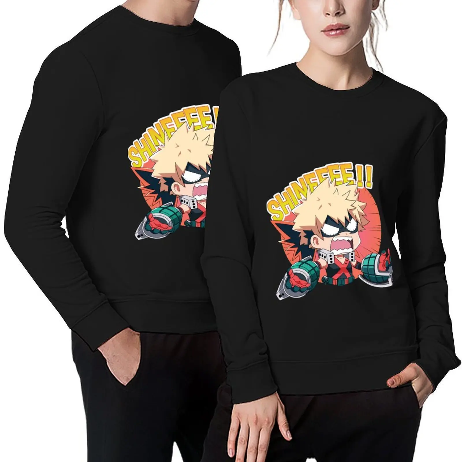 

Bakugo Pullover male clothes autumn jacket men mens clothing men's autumn clothes hooded sweatshirt for men