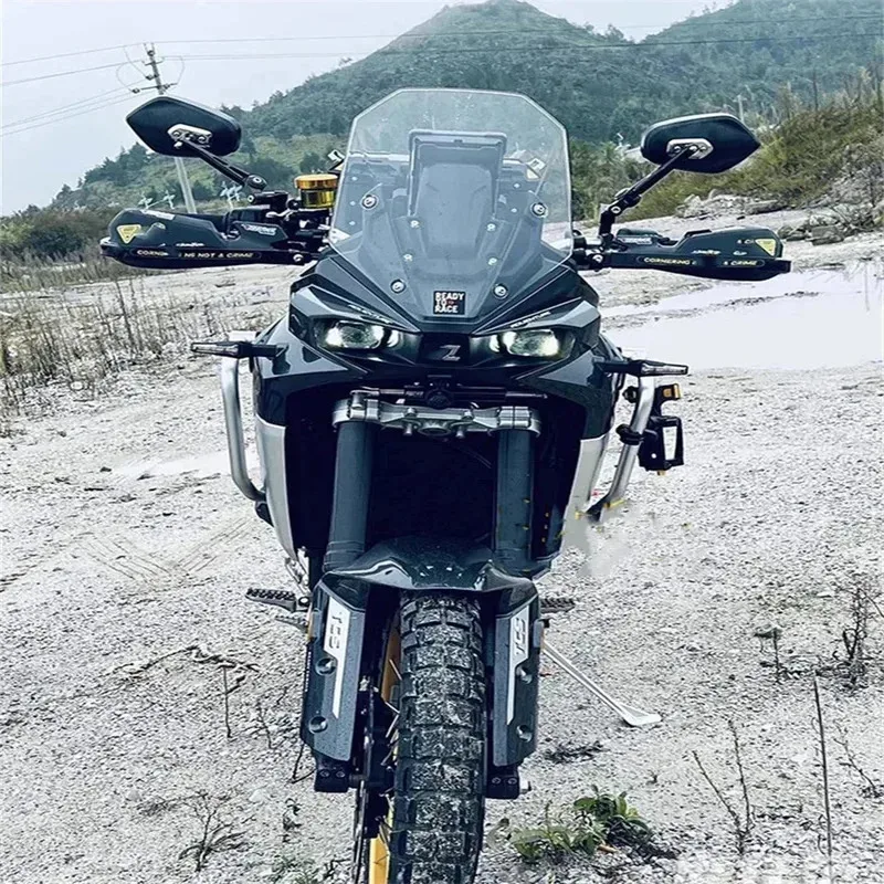 FOR KOVE 800X 500X 525X modification anti fall handguard motorcycle travel handlebar windshield and bow protection accessories view 6