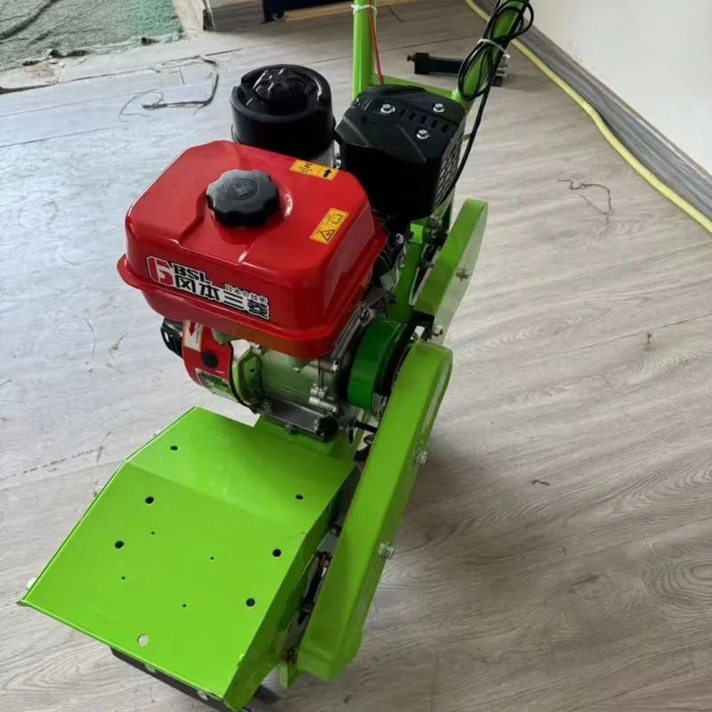 Small agricultural cultivated land machine 170 crawler chain roller trenching plough machine
