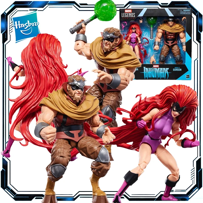 

Hasbro оригинальный костюм MarvelLegends Medusa Gorgon, 6-дюймовая кукла, экшн-фигурки, игрушки для мальчиков и девочек, детский подарок, коллекционные украшения