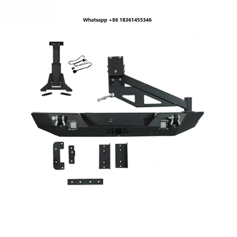 

Задний бампер Maiker для Wrangler JK 07-17 4x4 с креплением для запасного колеса