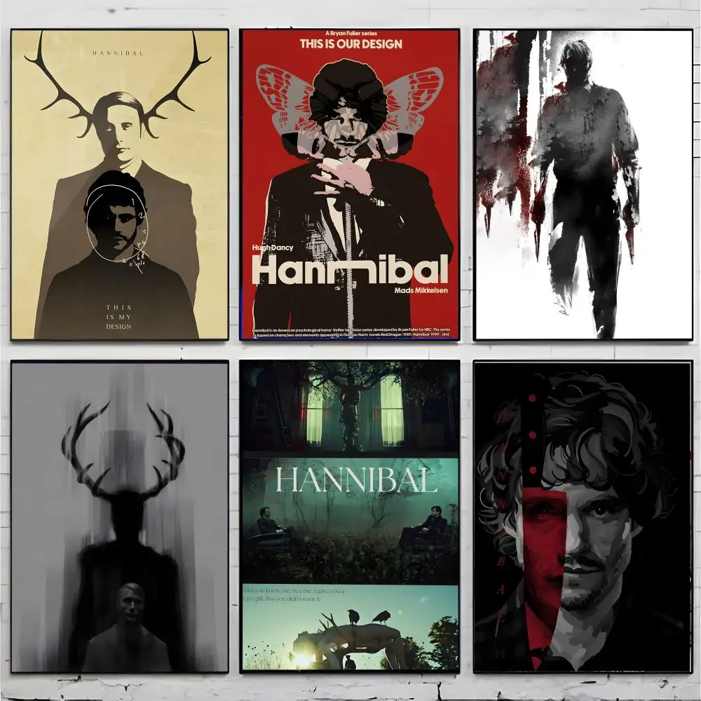 Horror H-Hannibal Poster Premium Decor Art & Gift for Household Lounge Home Ornaments