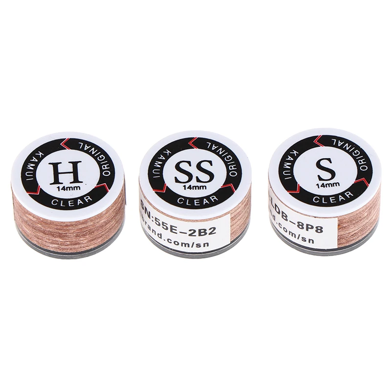 البلياردو تجمع جديلة تلميح 14 مللي متر SS/S/M/H السنوكر تلميح البلياردو تجمع جديلة نصائح البلياردو جديلة عصا نصائح السنوكر البلياردو اكسسوارات #6