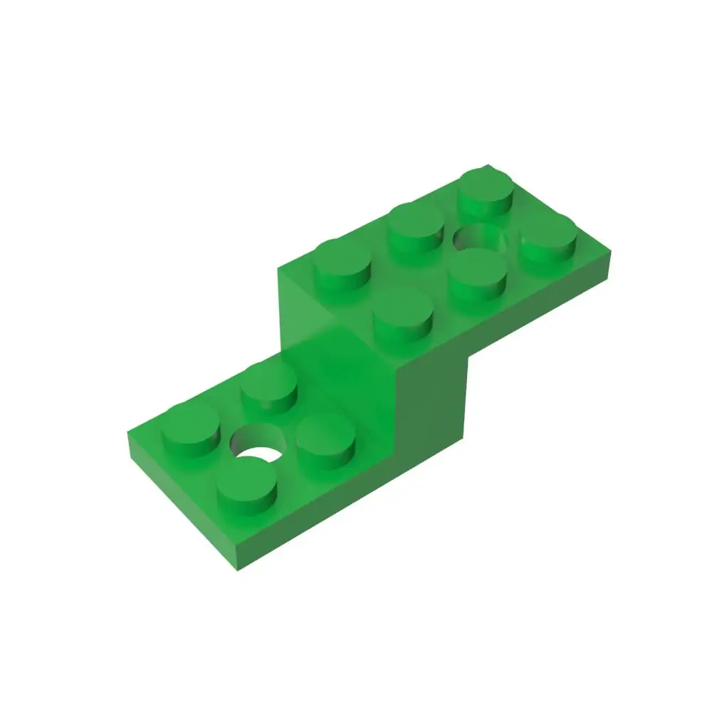 Gobricks 1 pz staffa MOC 5x2x2 1/3 con 2 fori compatibile con 6087 modello di blocchi di costruzione parti giocattolo per bambini regalo educativo